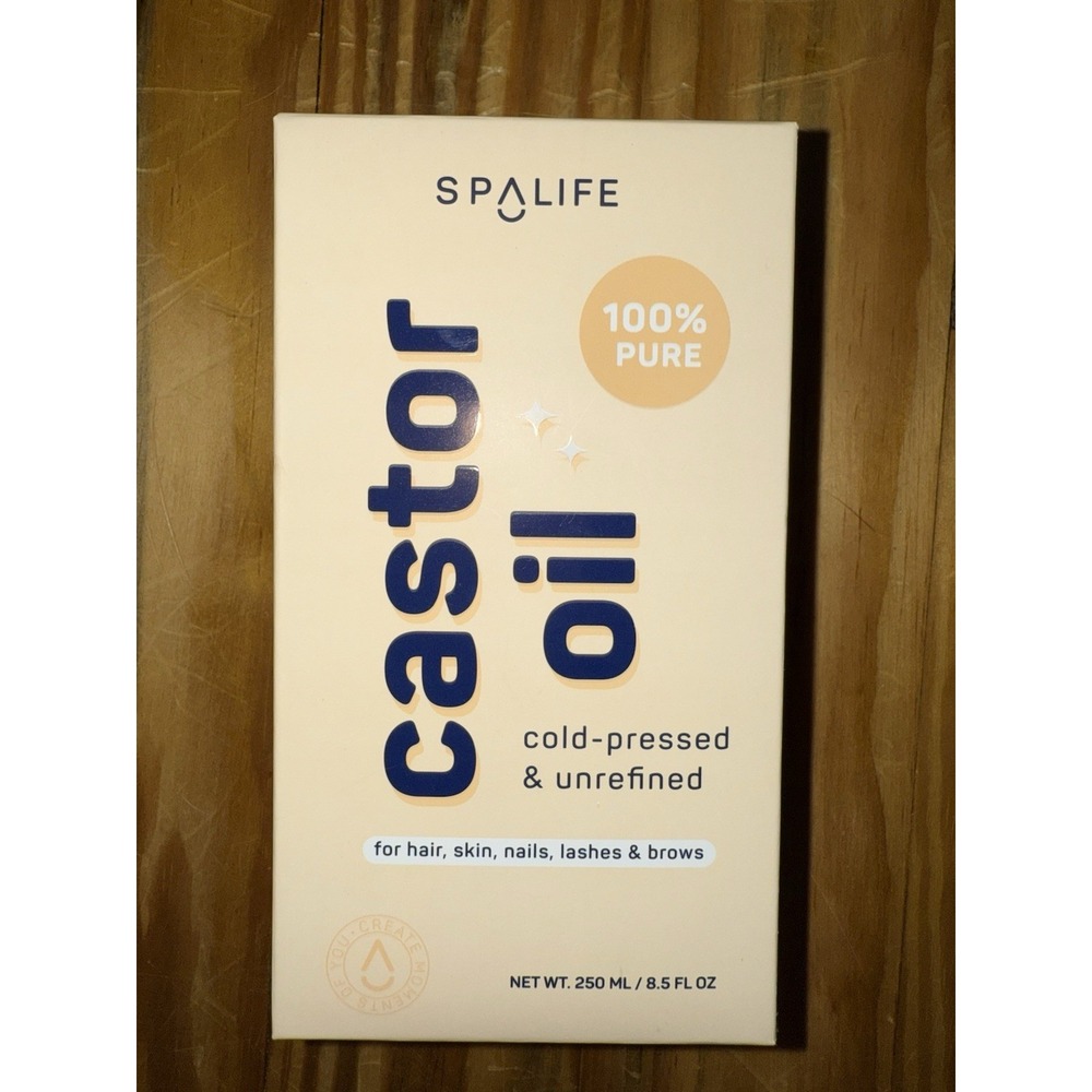 Spalife Castor Oil 100% Pure Cold-pressed And Unrefined‎